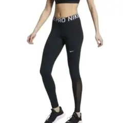 NIKE PRO レディース レギンス ブラック L②
