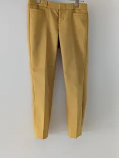 BANANA REPUBLIC SLOAN スラックス サイズ0 イエロー