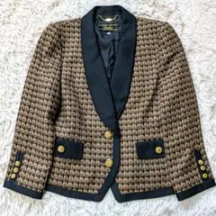 高級フランス生地✨️レリアン テーラードジャケット 極美品