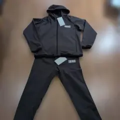 【SBMG】ドリブンスウェット　セットアップ　ジョガーパンツ　M　チャコール