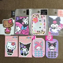 サンリオ　ハローキティ　マイメロディ　クロミ　ステッカー8種♡