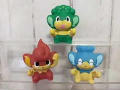 ポケモンキッズ　指人形　ヤナップ　バオップ　ヒヤップ