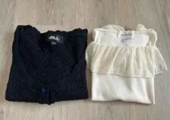 【2点セット】JILL STUART 半袖　カーディガンのサムネイル