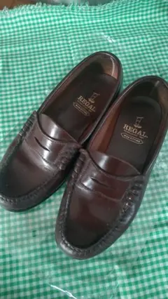 リーガル ローファー22.5cm茶