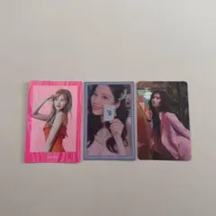 TWICE サナ トレカ3枚セット