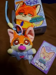 ズートピア2 52TOYS フィニック ディズニー 携帯ストラップ めじるし③