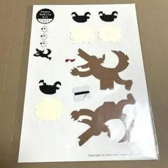 ペーパークラフト　モービル　オオカミ