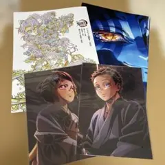 鬼滅の刃　入場特典　パンフレット　副読本　猗窩座　4点セット　狛治　恋雪　映画