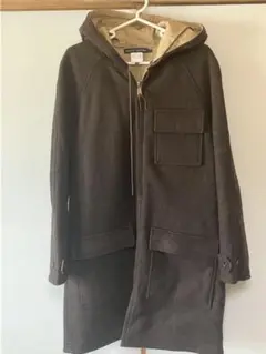 ラルフローレン ダッフルコート フーデッドコート リバーシブル ブラウン系