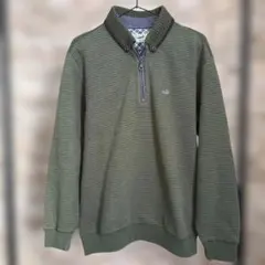 Crocodile オリーブグリーン セーター L