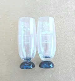 未使用 ディズニー ミッキー&ミニー 
1997 ペアグラス (非売品) A