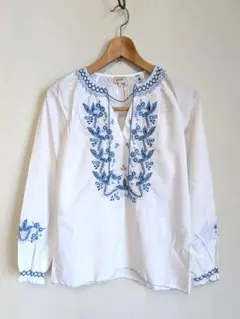 ISABEL MARANT ETOILE 刺繍ブラウス 五分袖 36 - メルカリ