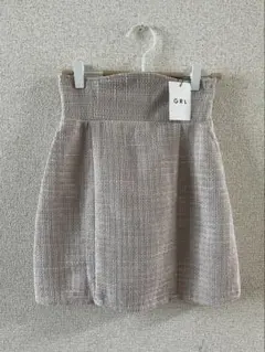 グレイル GRL ハイウエストツイードタイトミニスカート gc224 Sサイズ