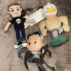 Sid's Toyトイストーリー ぬいぐるみキーホルダーキーチェーン 4点