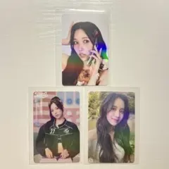 3枚セット TWICE Season's Greetings トレカ ミナ