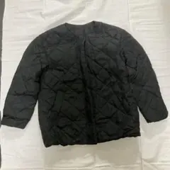 GU. ブラック キルティングジャケット Sサイズ
