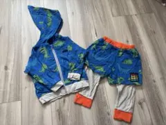 BREEZE子ども服セットアップ 恐竜柄