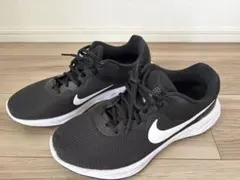 NIKE ランニングシューズ 9 ブラック ホワイト