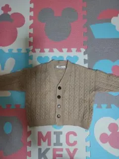 CLOUDY, FINE LATER カーディガン 80 ベージュ