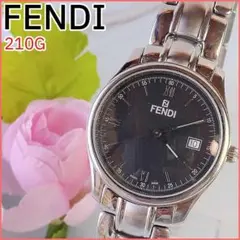 【電池新品】フェンディ 210G 腕時計 メンズ 純正ブレス 稼働品 FENDIのサムネイル