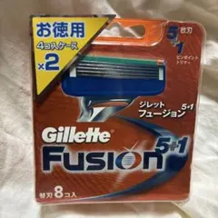 新品開封のみ】ジレット フュージョン 5+1 パワー 替刃 8個入 正規品