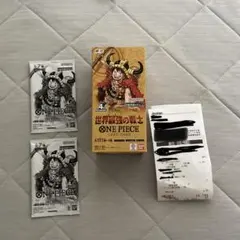 ONE PIECEカードゲーム 世界最強の戦士 OP-17BOXテープカット - メルカリ