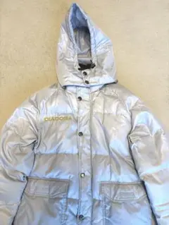 DIADORAロングダウンコート グレー160㎝　ジュニア・成人女性も着用可！