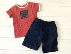 110サイズ ギャップハーフパンツ 、Hus Hush Tシャツ セット