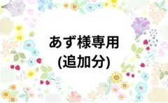あず様(追加)専用ページです