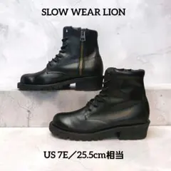 入手困難 SLOW WEAR LION 8593 トリプルブラック 25.5のサムネイル