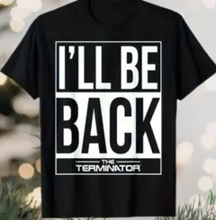 I'LL BE BACK THE TERMINATOR ターミネーター　ロゴ