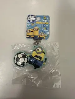 ミニオンズ サッカー キーホルダー