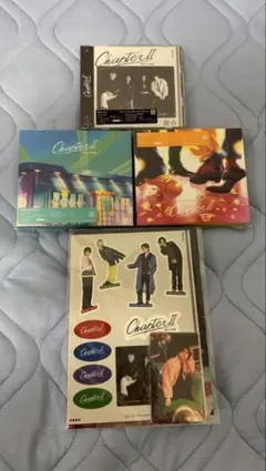 【新品未開封】Sexy Zone 「ChapterⅡ」3形態➕特典付き！