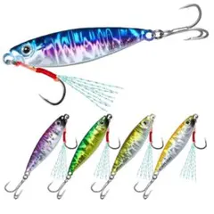 メタルジグ メタルルアー スプーン ジグスピナー 10個セット - メルカリ