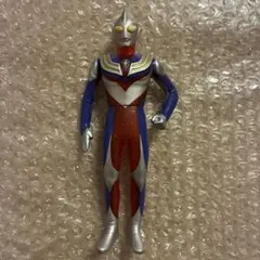 ウルトラマンティガ　 ウルトラヒーローシリーズSP　クリアレッドラメ　限定ソフビ