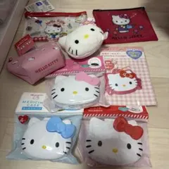 HELLO KITTY ハローキティ　ポーチ　ケースセット