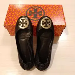 Tory Burch ブラック フラットシューズ