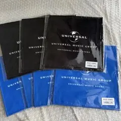UNIVERSAL MUSIC STORE ハンカチ 6枚セット