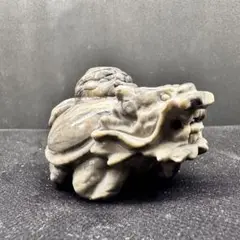 天然石瑪瑙のロングイ　置物D.216
