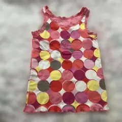 GapKids ドット柄タンクトップ 130cm