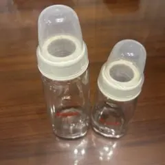 Pigeon 哺乳瓶 2本セット ガラス製