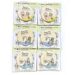 サンリオキャラクターズ はぴだんぶい スーパーカブ コラボ 缶バッジ 6点