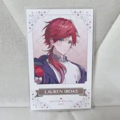 にじさんじ ローレン・イロアス ホワイトデー チェキ レア R 箔押し