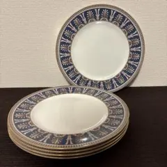 希少品】ロイヤルクラウンダービー☆ダービーグリーンプレート 皿 取手