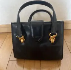 Ungaro ブラック ショルダーバッグ