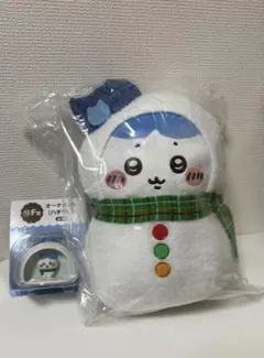 エニマイくじ B賞 ハチワレ ぬいぐるみ/F賞 オーナメント⭐︎ハチワレセット