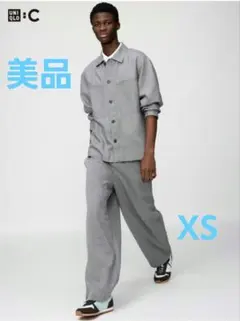 ユニクロC スウェットワイドパンツ XS グレー