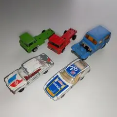 고장·부품용 品 トミカ スカイライン レーシング ヤトミン ミニカー 5台 레트로
