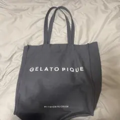 GELATO PIQUE ブラック トートバッグ