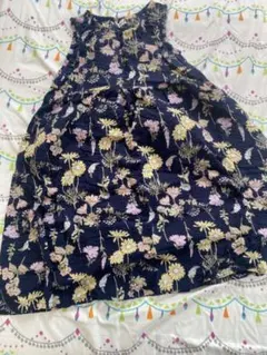 ブランシェス⭐︎花柄ワンピ⭐︎120cm⭐︎コットン100%
